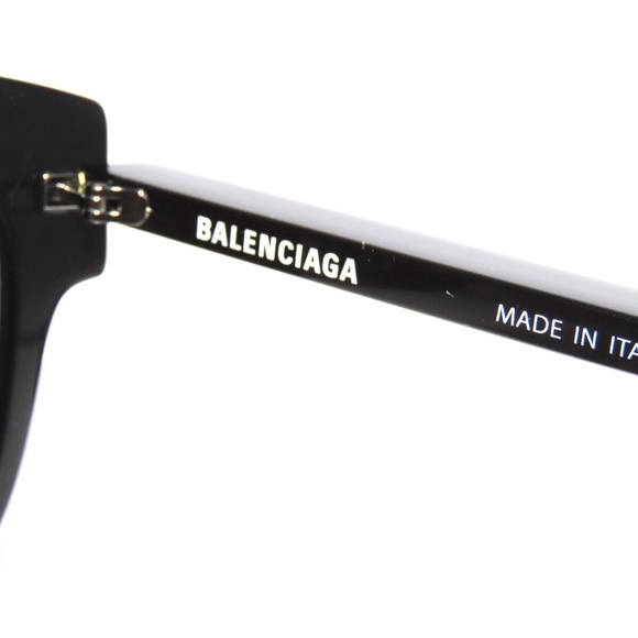 Balenciaga BB0160S 0106S 001 Black Gray Sunglasses 0160 main image 5